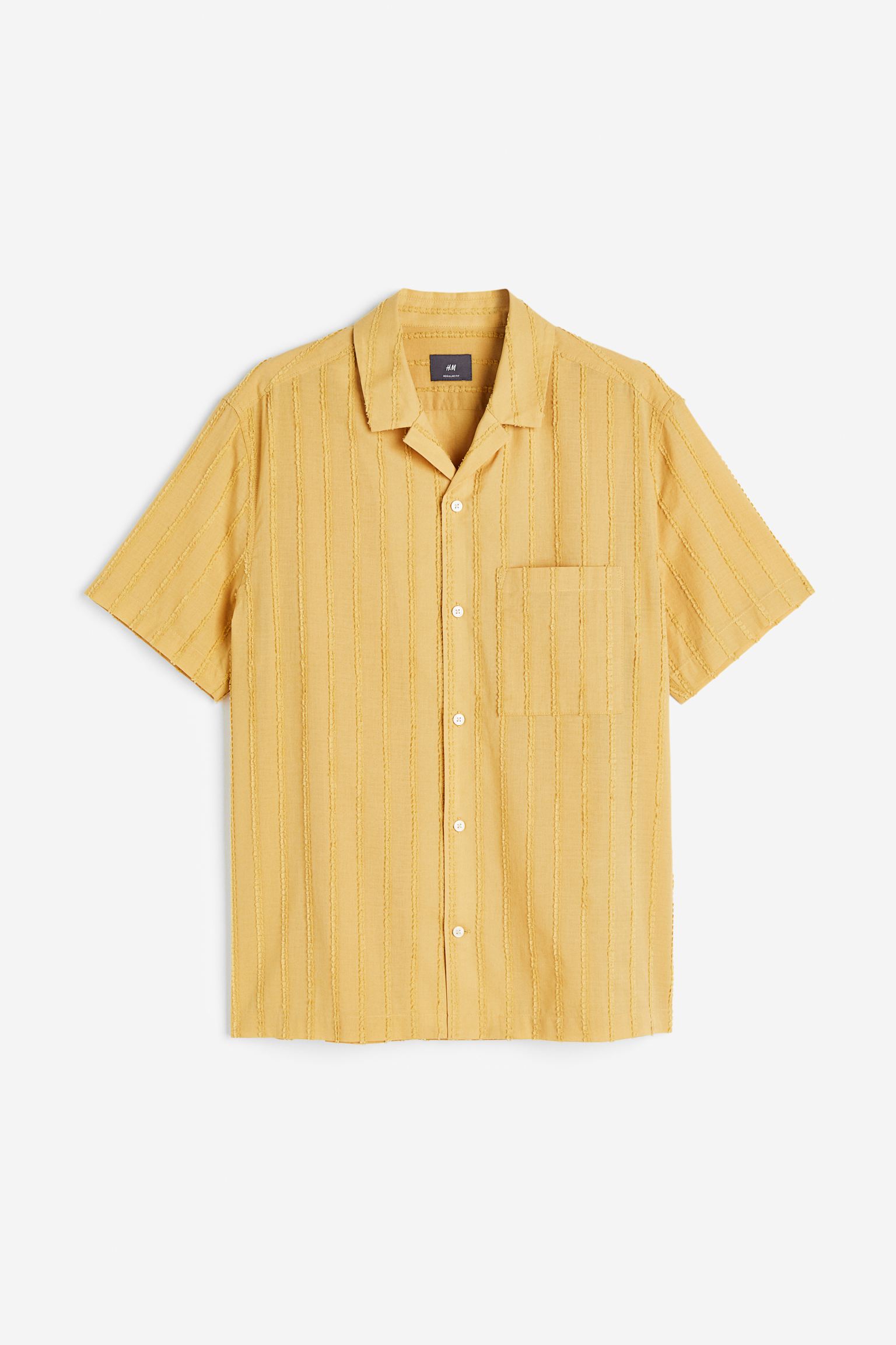 

Regular Fit Textured-weave resort shirt