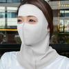 Sunscreen Seamless Mask For Men And Women Breathable Ice Silk Neck Protection Outdoor Sunscreen Mask