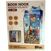Book Nook - Kit DIY a construire Maquette 3D Serre Livre - Maison volante Nookland - 10 x 19 x 24 cm
