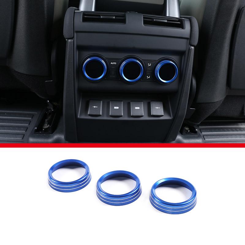 For Land Rover Defender 110 2020-2024 Aluminum Car Air Conditioning Knob Reversing Mirror Adjustment knob Cover Car Accessories