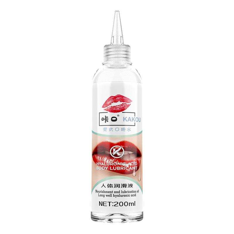 200ml Fruit Flavored Water-based Lubricant Gel for Men Anal Oral Lubrication Goods for Adult Sex Lubricant for Sex Toys