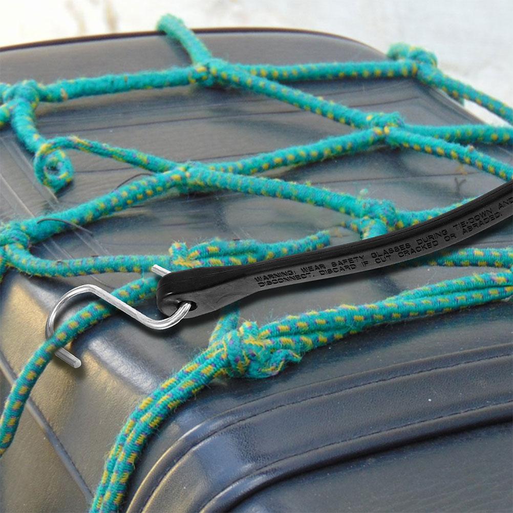 Truck Rubber Bungee Cords Tarp Straps Securing Hooks Tie Down Straps Heavy Duty Towing Ropes Car Wash Maintenance Supplies