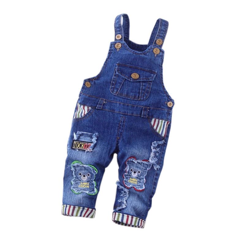 2022 Summer Denim Shorts and Rompers for Toddlers: Boys' and Girls' Overalls