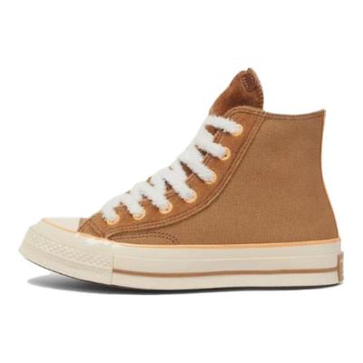 Chuck 70 1970S Soft Comfortable Durable High-Top Skate Shoes Unisex Sneakers Brown A12766C