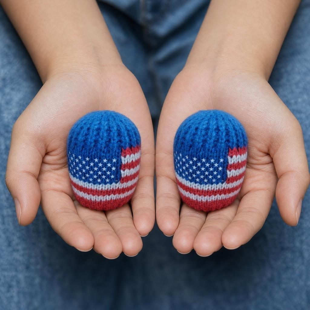 Handmade Crochet Footbag Soft Knitted Yarn Design Durable and Lightweight for Outdoor Indoor Play