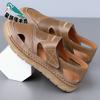 Sandals Summer New Men's Shoes Hollow Breathable Soft Sole Hole Shoes Men's Casual Wear Non-slip Shoes