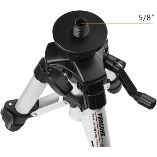 Firecore F280 Handle-Operated Laser Level Elevator Tripod, Lightweight, Short Leg, Ground Level Type, 270mm Aluminum Tripod