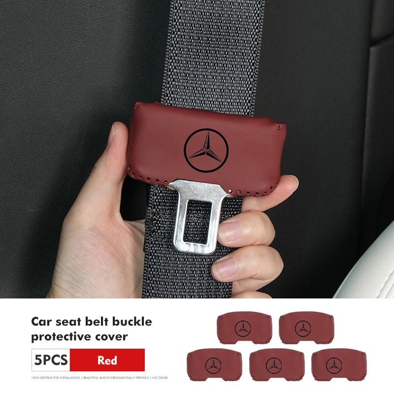 AABCW1 For Benz Car Styling Seatbelt Protector Clip Anti-Collision Anti-Scratch Cover Accessories CITAN VITO SPRINTER CLS SLK Sport ML