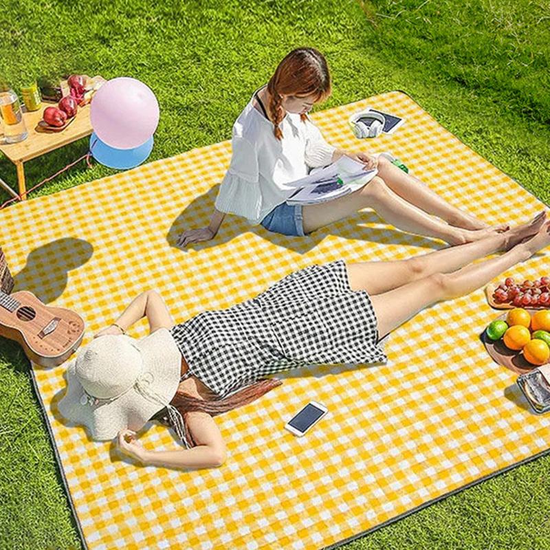 Cheap Picnic Mat Camping Mat Outdoor Portable Beach Blanket Folding Mat
