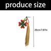 DIY Tassel Keychain Handmade Corduroy Bag Charm Customizable Accessory Bag Pendant Adornment For Women Gift Idea