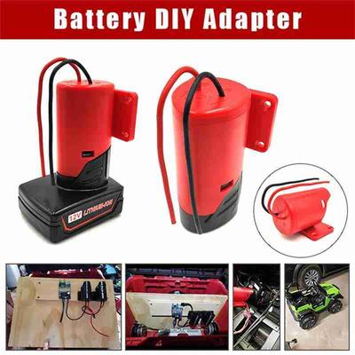Adapter Zasilacza Wyjściowy Adapter Baterii Do Baterii Milwaukee M12 Złącze Zasilania
