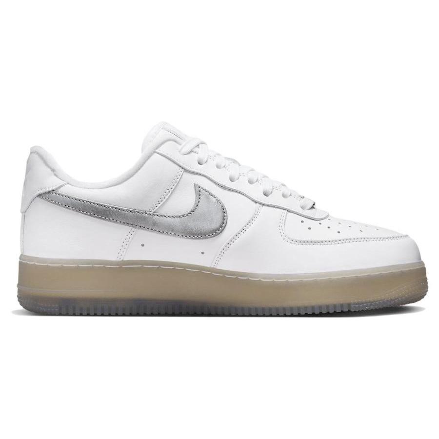 Nike Air Force 1 '07 Premium 'White Metallic Silver' Sneakers DX3945-100
