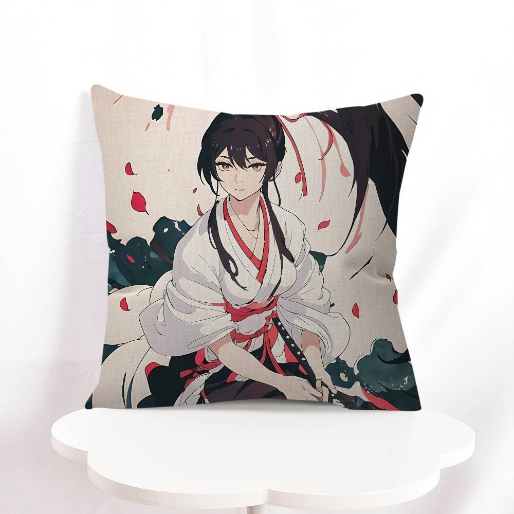 Hells Paradise Pillow Cover For Bedroom Room And Living Room Sofa Decorative Cushion Cover