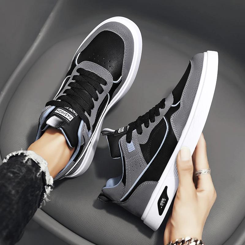 Scarpe da Uomo Estive Nuove Scarpe in Tela Traspiranti Coreane alla Moda Versatili Casual da Board Trendy Sportive da Uomo