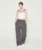 DAVE&DAZE Woven Shirred Pants Gray