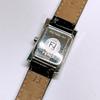 Used Working Fendi FENDI Watch Square Black Y2k 00s 008 Black Dial Quartz Working Working