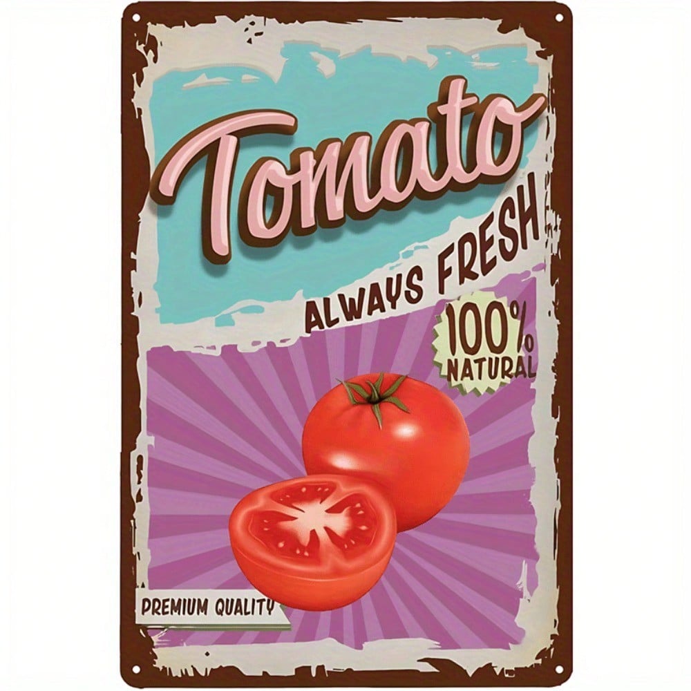 Retro metal tablolar, mobilya, oturma odası dekorasyonu 20x30cm