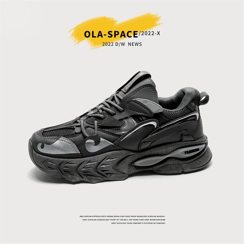 2025 Spring and Autumn New Men's Shoes Korean Version Trend Dad Shoes Men's Sports Shoes Youth Casual Shoes