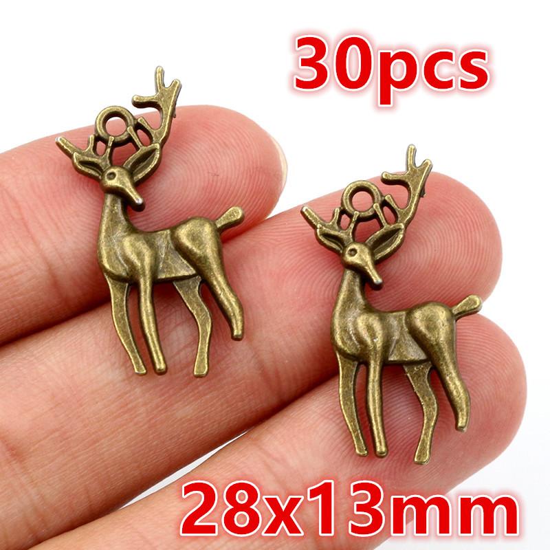 4-30pcs Animal Tree Flower Butterfly Alloy Metal Charms Pendant DIY Jewelry Making Accessories Findings for Earrings Necklace