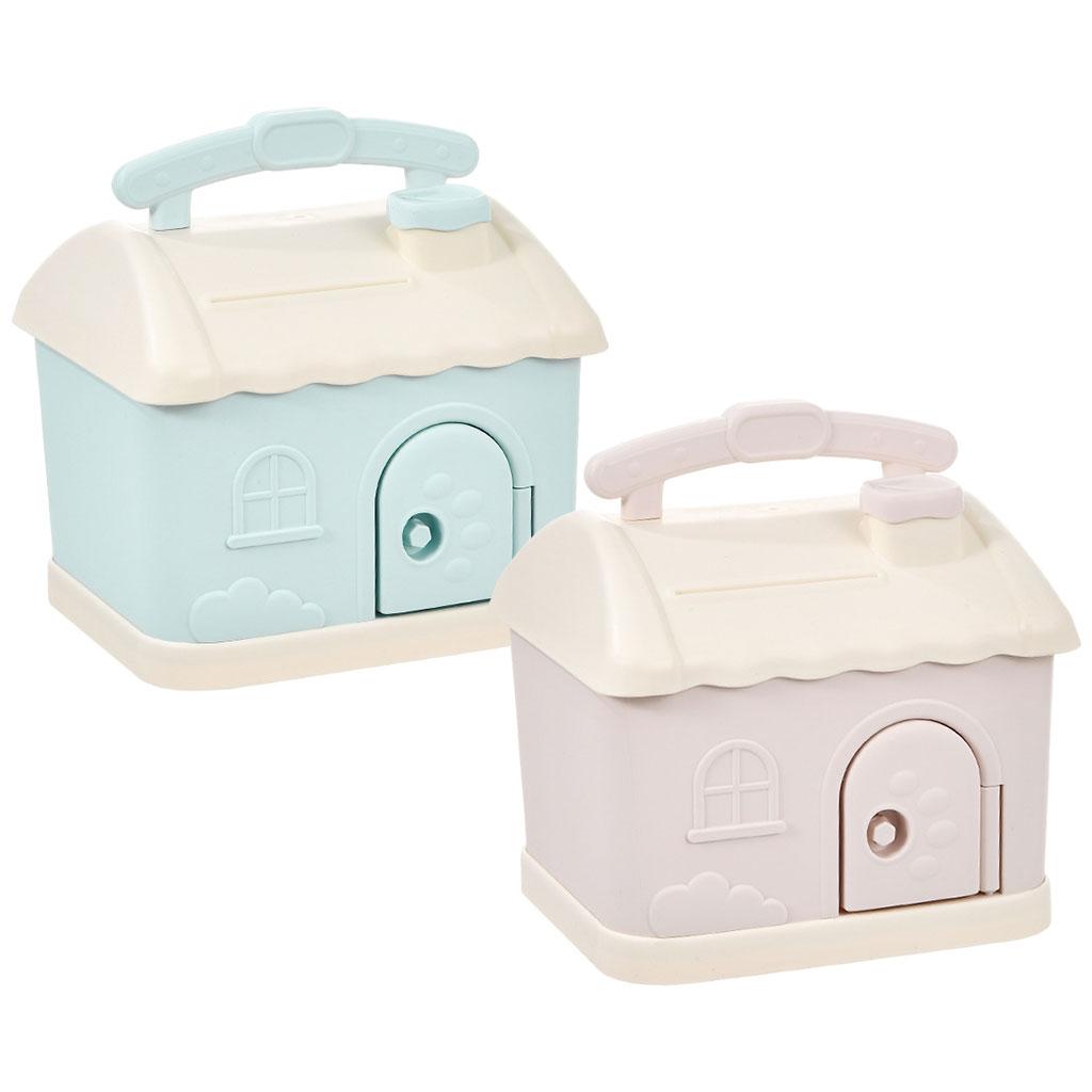 Piggy Birthday with Key Savings Lock and Slot Decor Cute Money Saving Box Coin Jar for