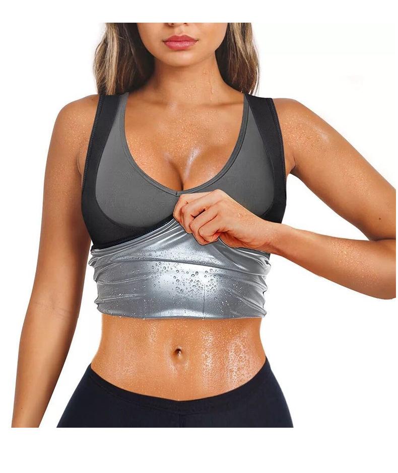 Unisex Sauna Sweat Vest: Slimming, Shaping, and Fat Burning Fitness Top