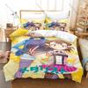 Cool Personality Popular Sports Anime Medalist Bedding Duvet Cover Set New Fashion Pattern Bed Set with Pillowcases Home Textile