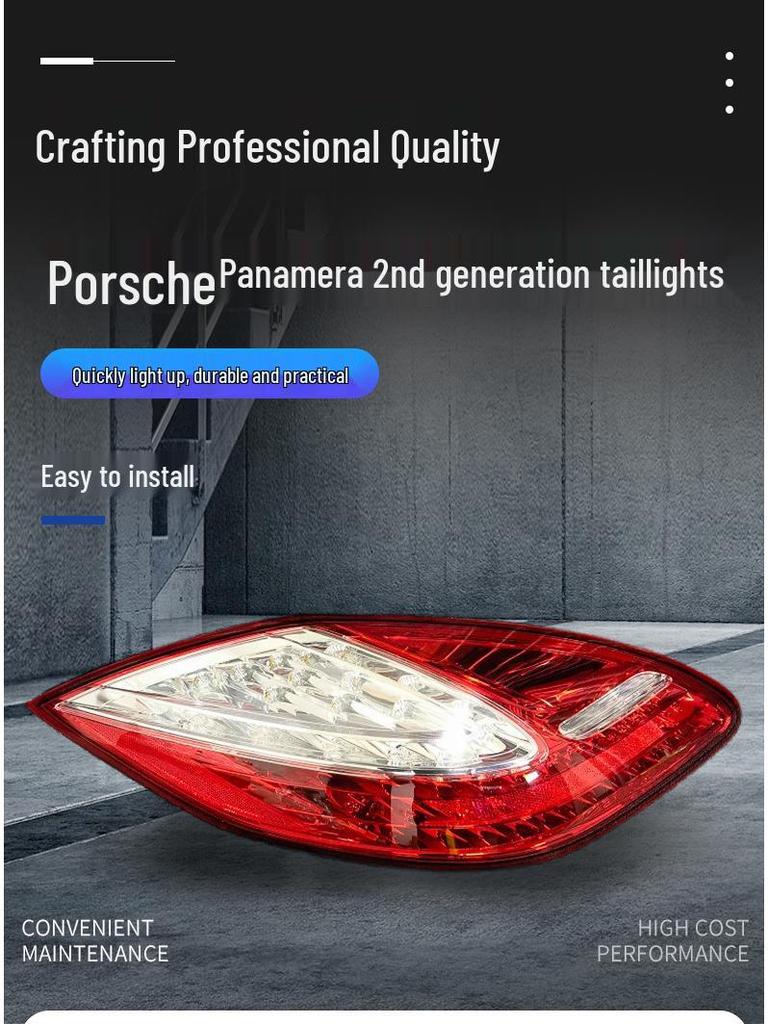 Porsche Panamera OEM-Style LED Taillight Assembly (2014-2016 Models)