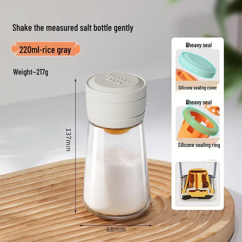 Wild Pigeon Quantitative Salt Shaker Bottle Set
