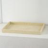 Set da Bagno in Pietra Wabi-Sabi: Bicchiere per collutorio, Portaspazzolino, Flacone per lozione, Diffusore, Portasapone e Vassoio.