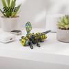 Figura di Ape da Collezione Figurine Meccanica Stampata in 3D Ornamento Calabrone con Giunti Mobili Giocattolo Vespa Articolato Giocattolo Fidget Decorazione Insetto