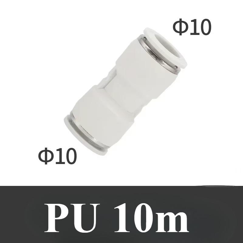 4 6 8 10 12 14 16mm OD Tube PU PG Straight Pneumatic Air Fitting Push in Connect Quick Release Variable Diameter PG14-12 16-12
