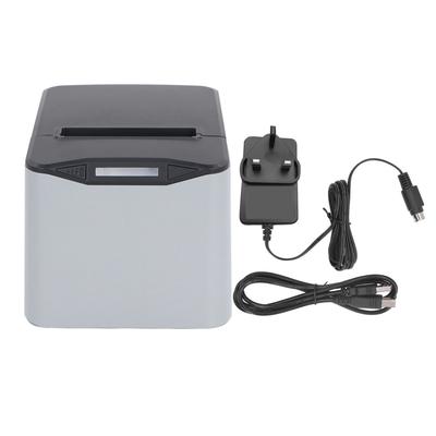 80mm Thermal Receipt Printer USB Port Network Port 300mms High Speed Support Cash Drawer Thermal