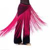 Hollow Dancing Waist Belt Long Tassel Belly Dance Waistband Sequin Waist Chain  Dancer Accessories