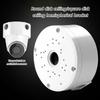 Plastic Dome Camera Mounting Bracket With Concealed Cable Design For Ceiling Wall Installation Flip Cover Security Camera Holder