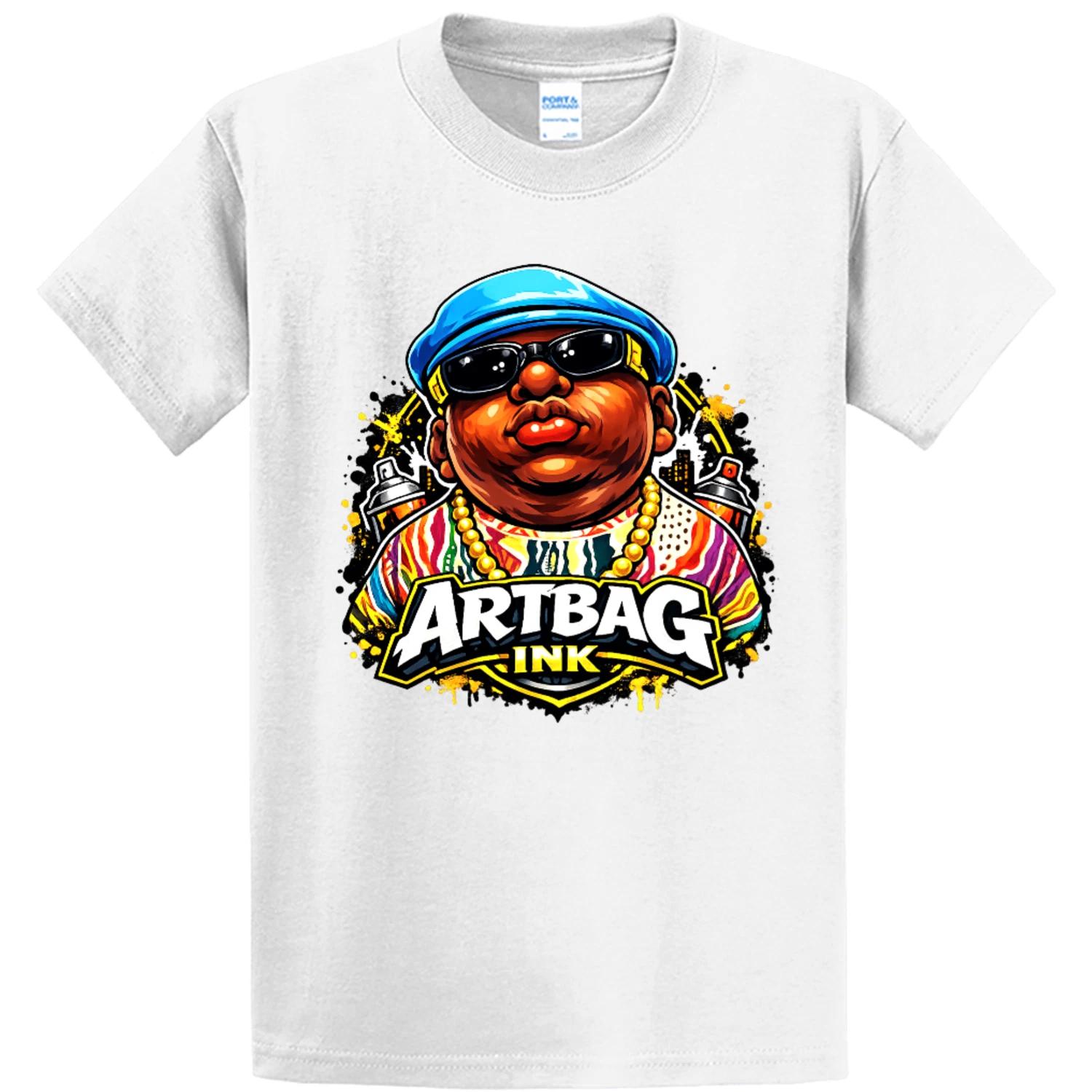 NEW Art Society x Artbag Ink FRANK WHITE ZOMBIE ORANGE Tee Shirt SM-4XL MADE USA S