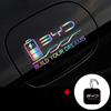 BYD Series Laser Car Fuel Tank Sticker 13x7cm BYD Atto 3 Yuan Plus Dolphin Seal Song Plus Han Don Car Charging Port Sticker New
