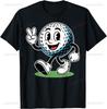 Dabbing Golf Ball Tee Kids Boys Dab Dance Golfing T-Shirt Kawayi Couple Y2k  Funny Shirt Camisas Streetwear