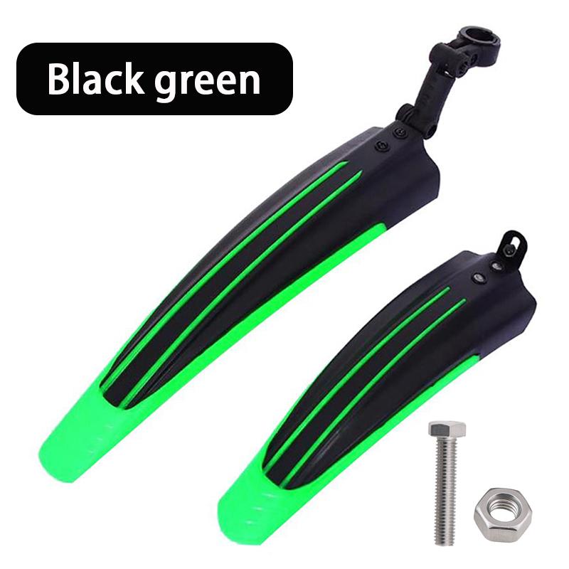 2pcs Bicycle Fenders Splash Fender Guard Set Mountain Bike Rear Front Mudguard Cycling Riding Accessories For 20/22/24/26 Inch