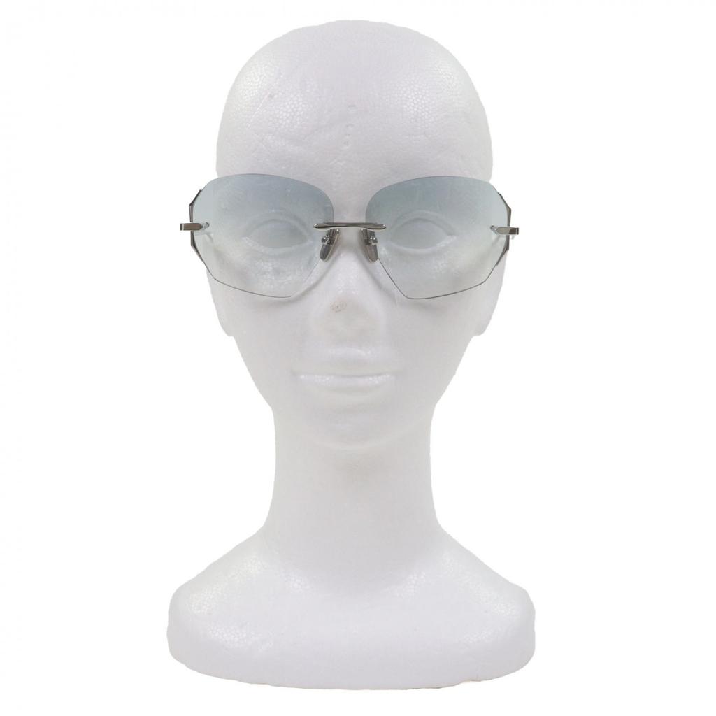 Pristine DITA Sunglasses DAHLVIN Two-point Eyewear Silver Mens DTX200 Used