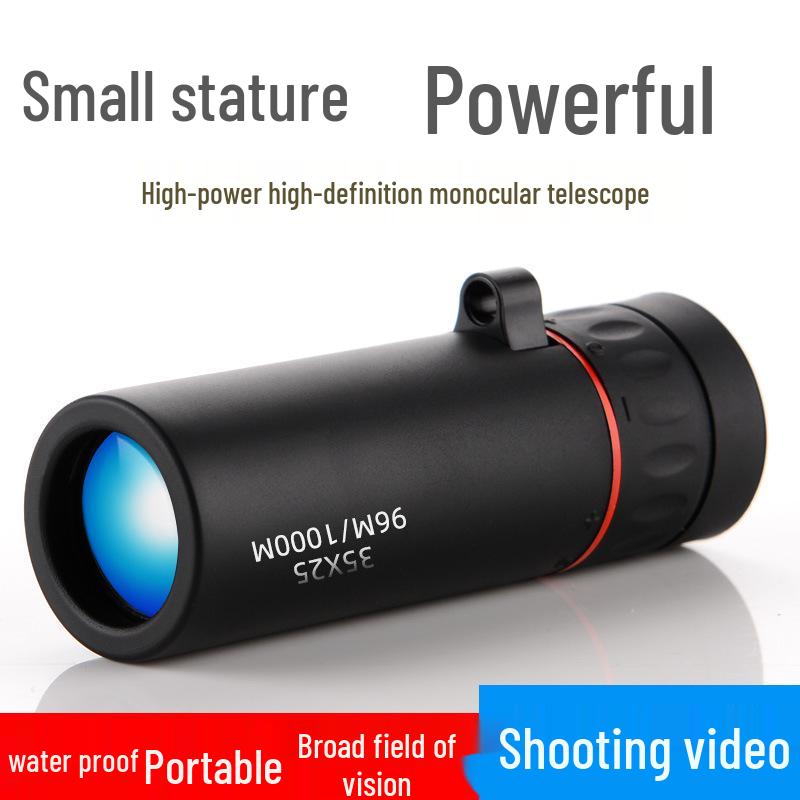 2000x24 High-Definition Black Technology Mobile Phone Monocular Telescope