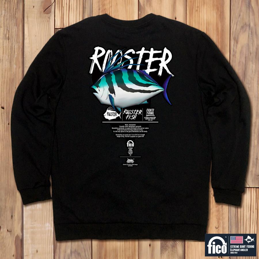 DOLDOL Fico-Mtm-32 Extreme Fishing Pico Character Graphic Sweatshirt Long Sleeve
