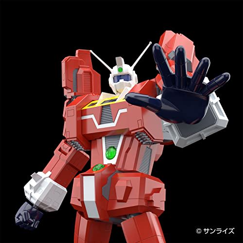 Aoshima Bunka Kyozai Co., Ltd. Space Runaway Ideon, 1/450 Scale, Approximately 24cm Tall, Pre-colored Plastic Model Kit DI-01