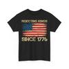 Rejecting Kings Since 1776 American Vintage Flag Freedom Spirit Unisex TShirt Unisex T-Shirt