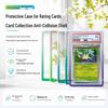 TPU Fluorescent Gradient Protective Case for PSA35PT Graded Pokémon Cards - Anti-Drop Shell