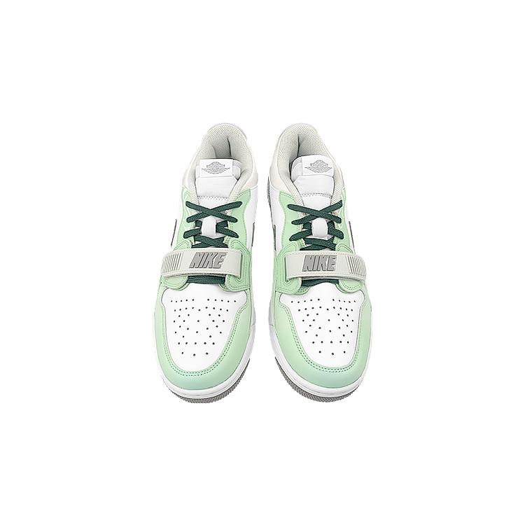 Jordan Legacy 312 Low top Skateboard Shoes Men's White Green Gray FV8115-101(Team116-312)