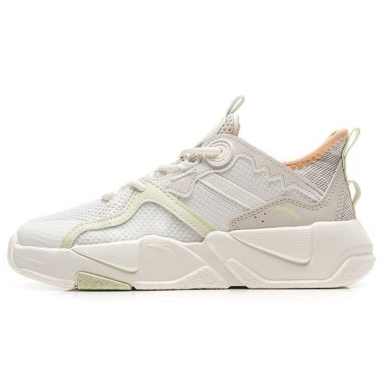 Anta G6 Low top Sports Casual Shoes Women's White Gray Green 122238083-3
