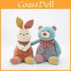Cute Warm Sun Series Plush Toy Girl Bed Companion Doll Night Market Stall Doll Children's Gift 23cm Rabbit, Bear [75 Characters]