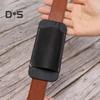 Leather Knife Sheath Men EDC Organizer Retro Belt Carrying Knife Holder Pocket Folding Knife Holster Horizontal Scabbard for Adventurers Belt