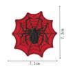 Red Cartoon Spider Decorative Embroidered Patch for Clothing