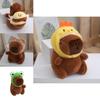 Fluffy Capybara Plush Keychain Featuring Multiple Adorable Styles For Kids And Adults Alike